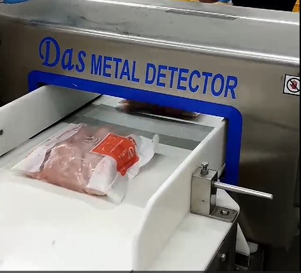 Metal Detector With Product