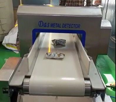 Metal Detector With Product